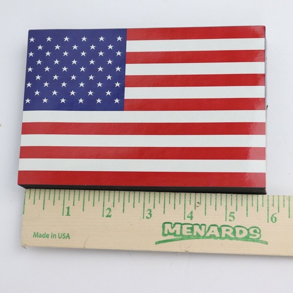 US Flag Patriotic Magnet 6x4 Inches For Car Truck Fridge Or Anywhere Else! - Picture 3 of 4
